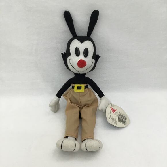Vintage 1998 Warner Brothers Store Yakko Animaniacs Bean Bag Plush Doll NWT - Picture 1 of 5